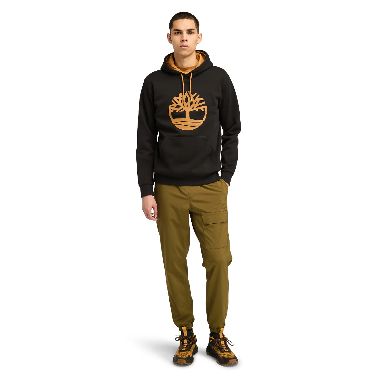 Buzo Hoodie para Hombre Northwood Tree Logo Brushback - Image 6