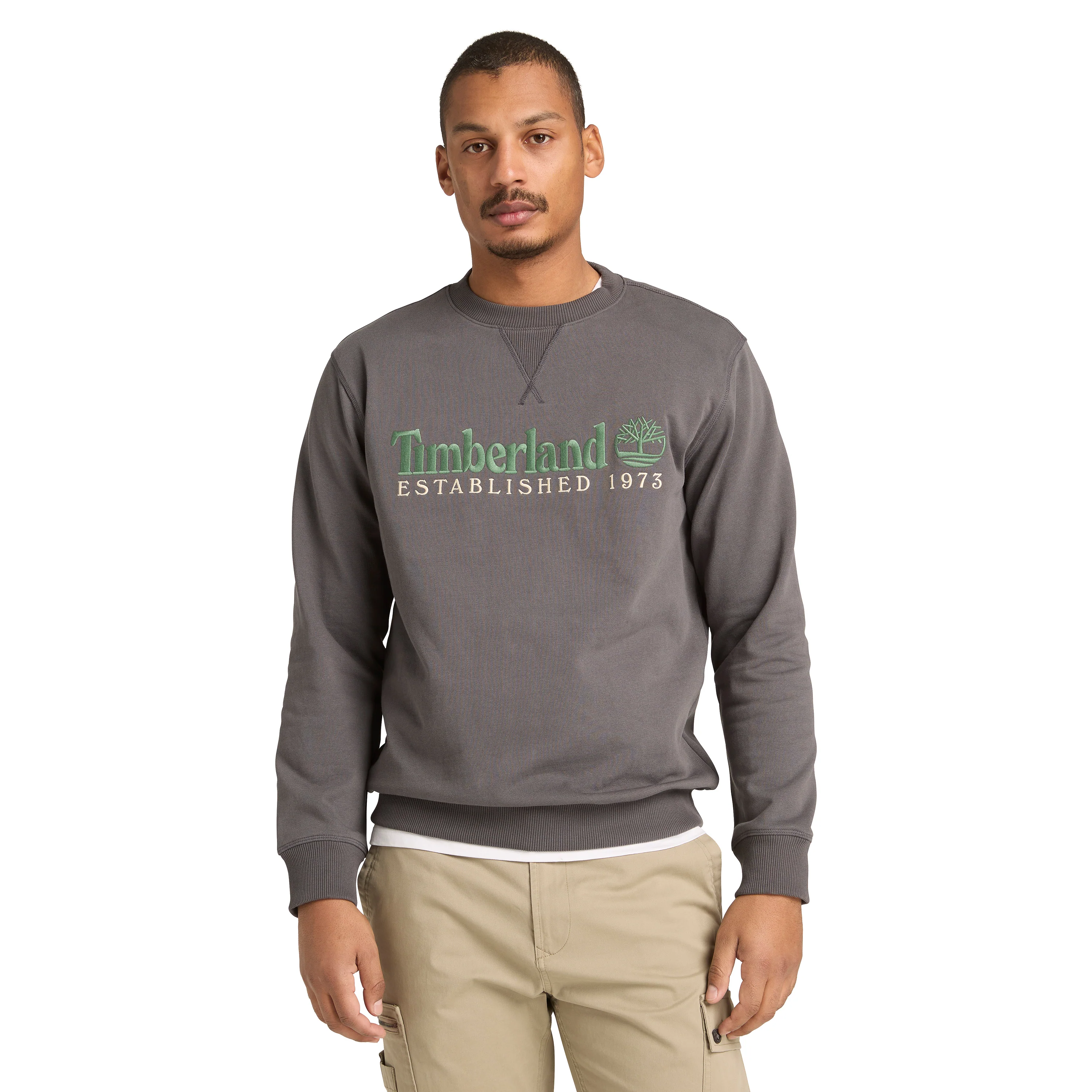 BUZO EMBROIDERED LOGO CREW NECK SWEATSHIRT - Image 11