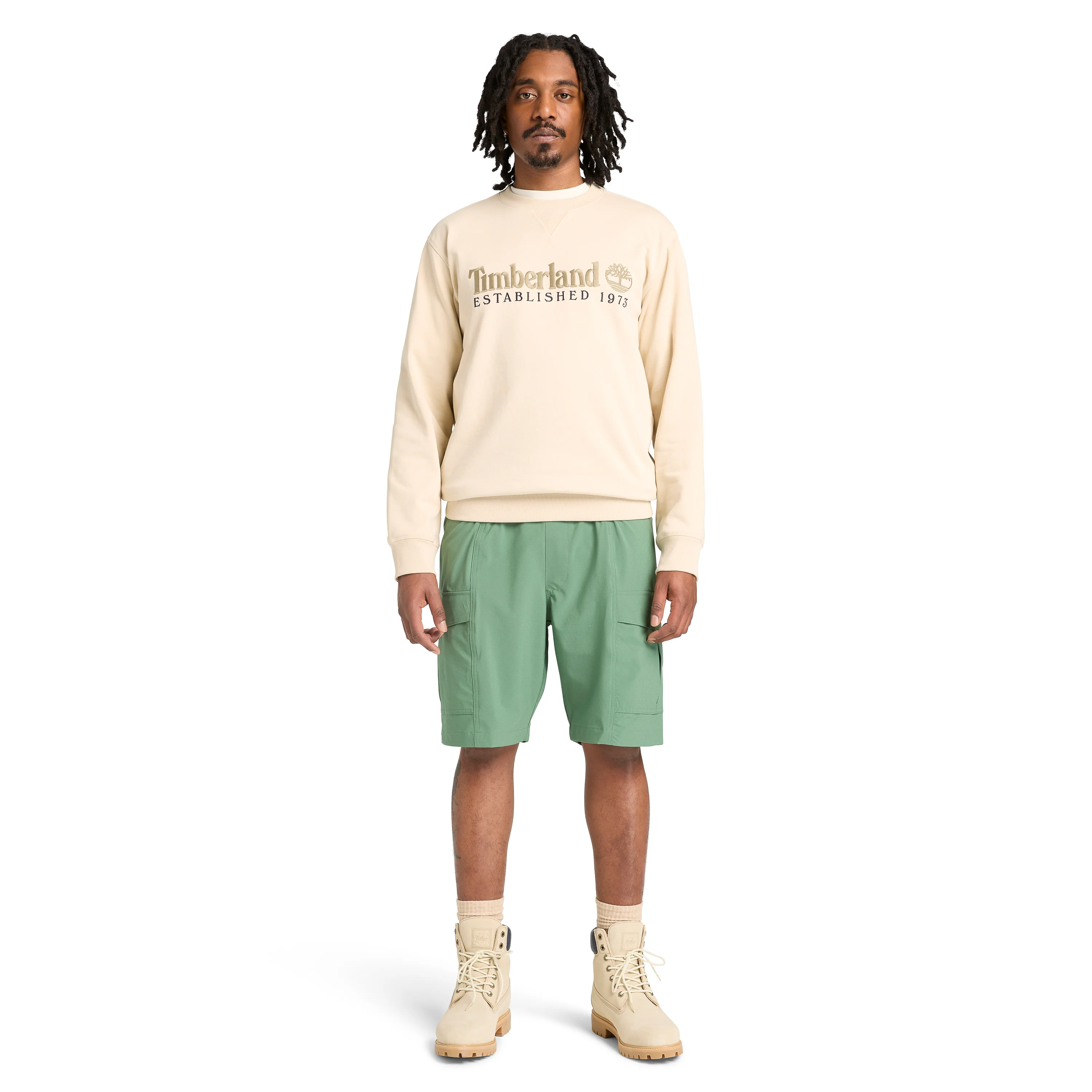 BUZO EMBROIDERED LOGO CREW NECK SWEATSHIRT - Image 7