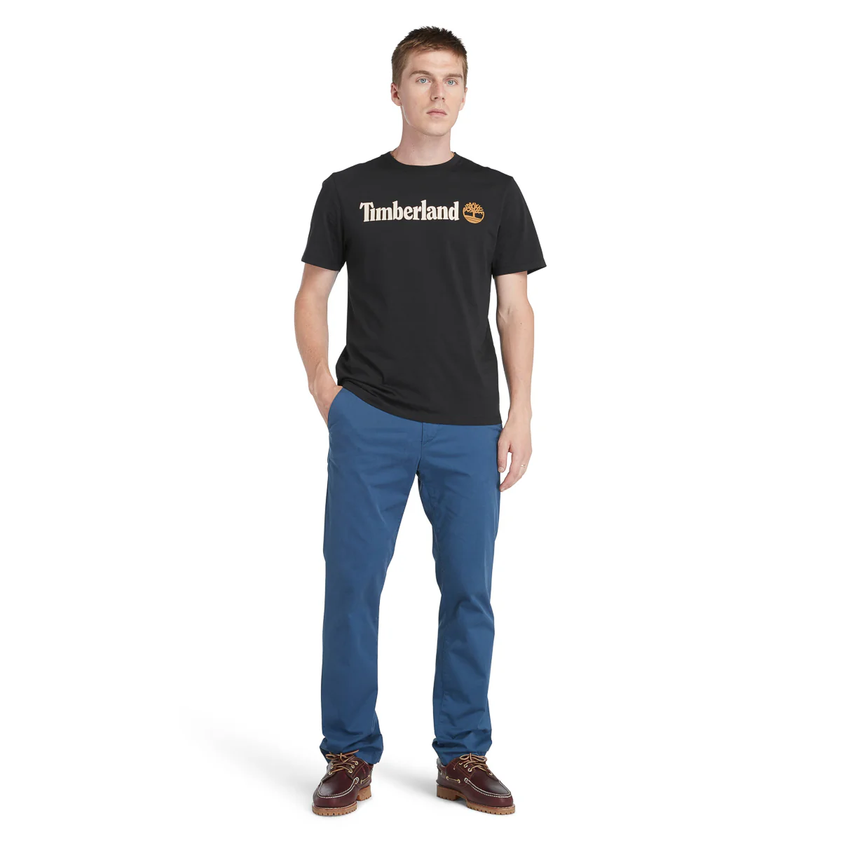 REMERA KENNEBEC RIVER Linear Logo Short Sleeve Tee HOMBRE - Image 10