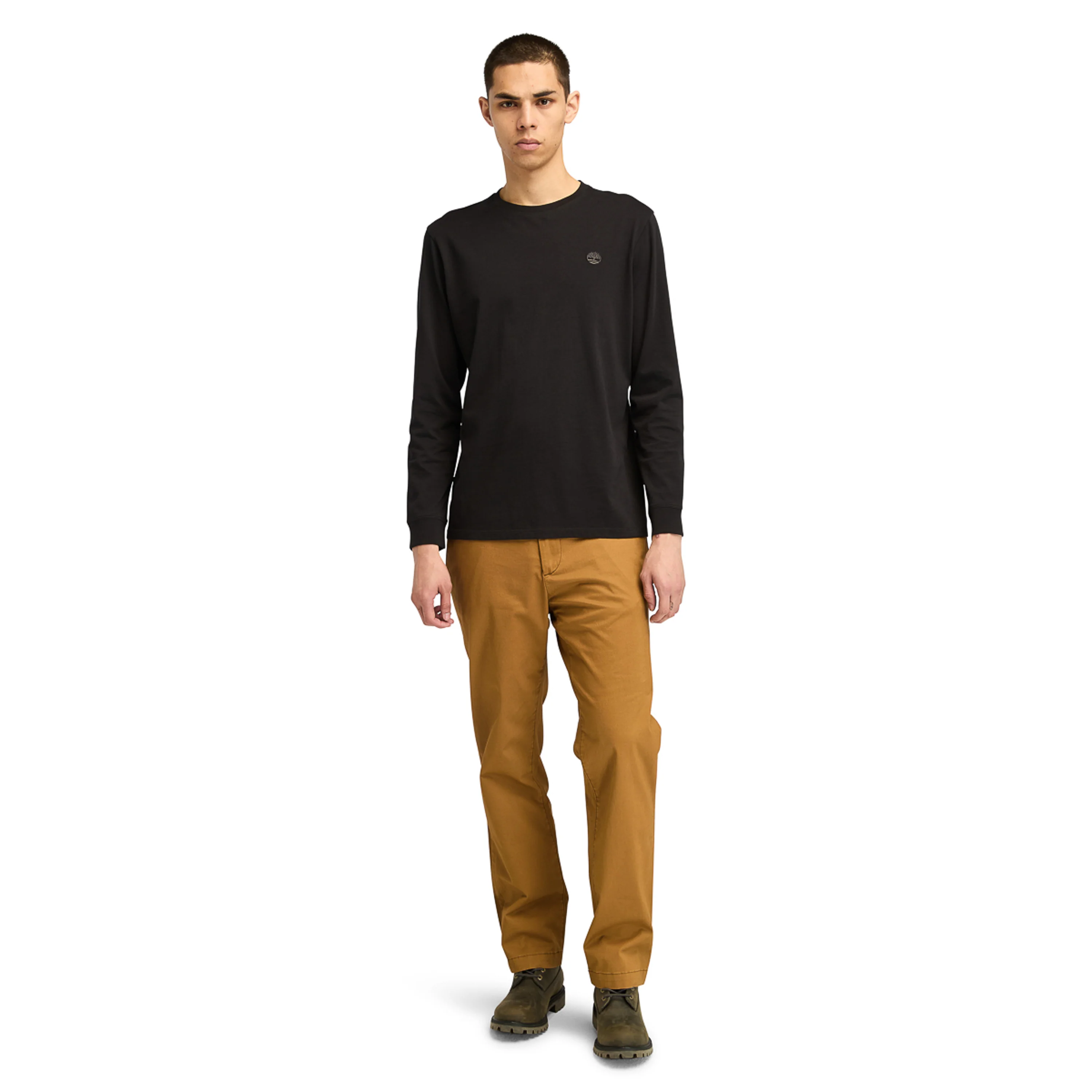 REMERA CHEST LOGO LONGSLEEVE TEE REG HOMBRE - Image 3